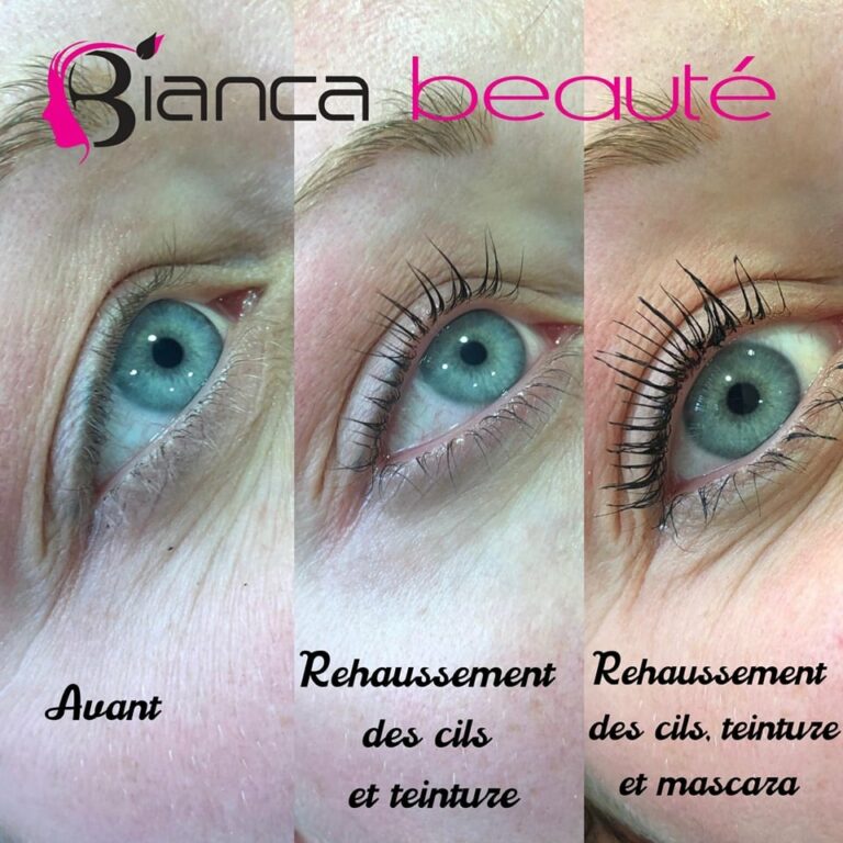 Réhaussement des cils Bianca beauté